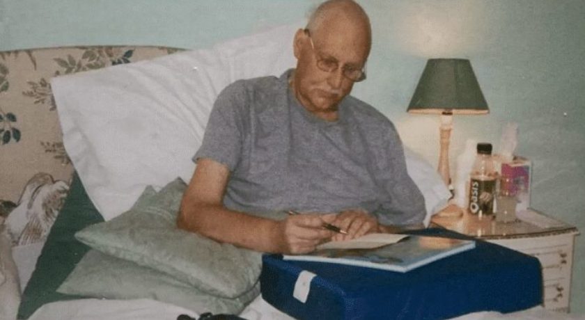 A girl received a letter from her dead father on her wedding day