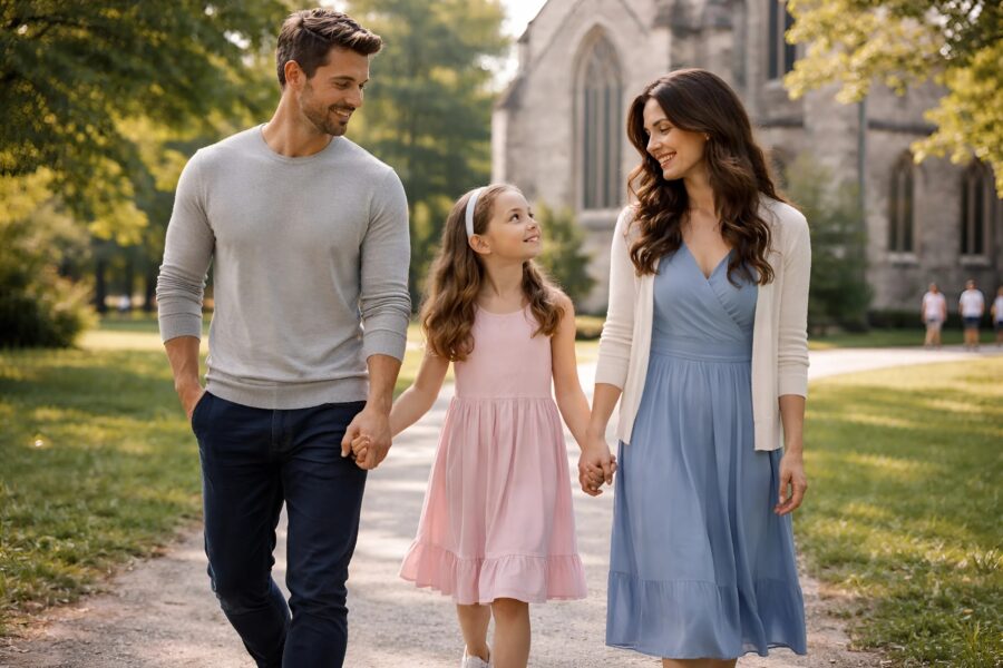One day, my husband suddenly told me that we should go to church every weekend: at first, I thought he just wanted to become more religious, but the real reason deeply shook me
