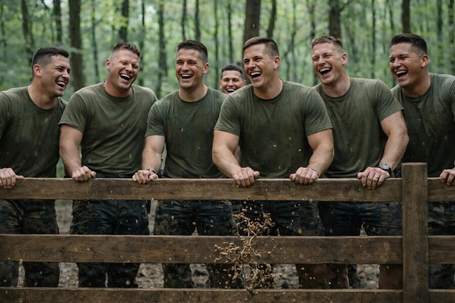 The new soldier was in the mud, exhausted, and the other soldiers were humiliating him: what happened next left them all speechless, because they still didn't know who he really was