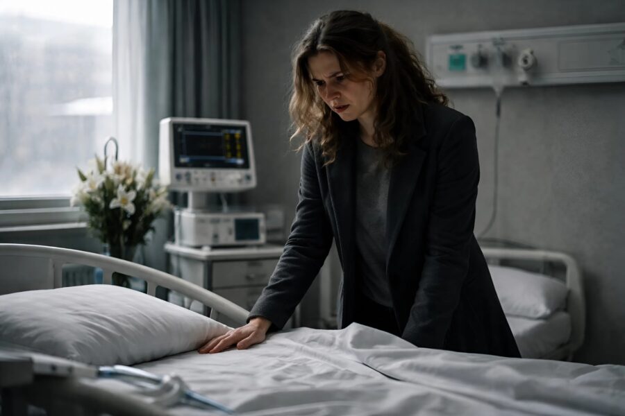 I was leaving the hospital after saying goodbye to my deceased husband when I heard nurses whispering: "She doesn’t know the truth?" What I heard made me realize that my husband had lied to me his entire life