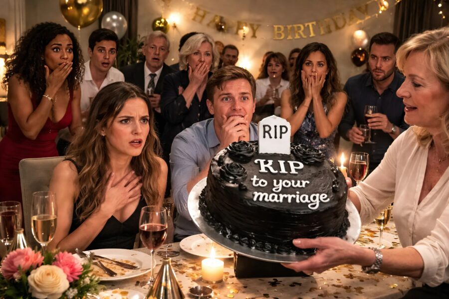 On my birthday, my future mother-in-law brought a cake that said, “RIP to your wedding!” I looked at my fiancé and her, and I said, “Enjoy it, this will be your last moment of joy,” making it clear that I had discovered everything