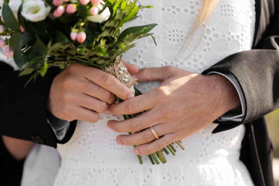 A man I didn’t know interrupted my wedding to hand me a USB drive, the contents of which left me frozen in place