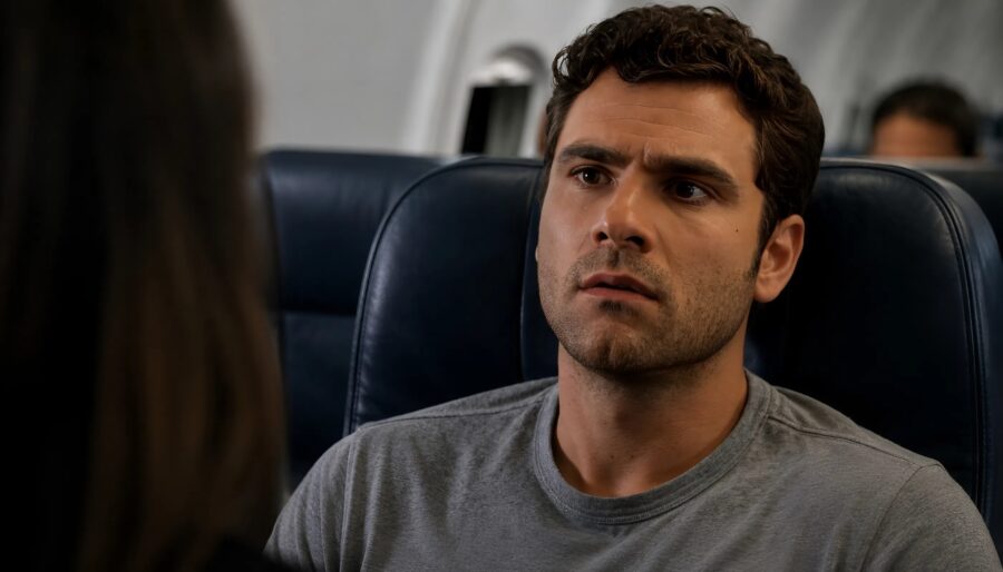 “Sir, pretend to feel sick and get off this plane,” the flight attendant told me: what happened next was truly terrifying