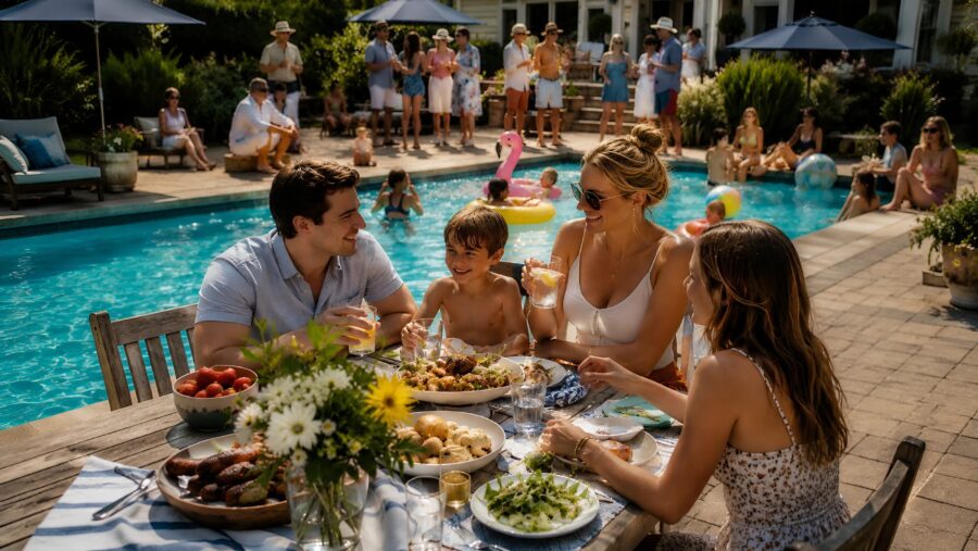 My husband’s sister had been hiding her arms under long-sleeved clothes for two years: then, one day, at a pool party, her towel fell off and I almost fainted when I discovered what she was hiding