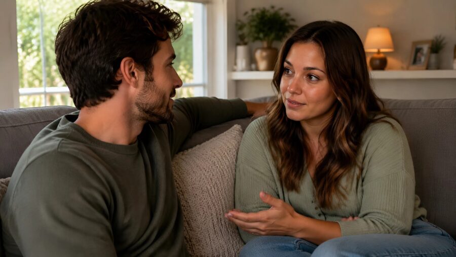 Six weeks after our daughter was born, my husband demanded a DNA test simply because she didn’t look like him: when he saw the results and started apologizing, I did what he least expected