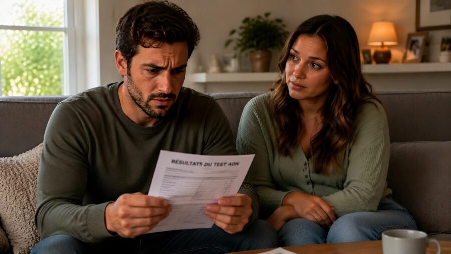 Six weeks after our daughter was born, my husband demanded a DNA test simply because she didn’t look like him: when he saw the results and started apologizing, I did what he least expected