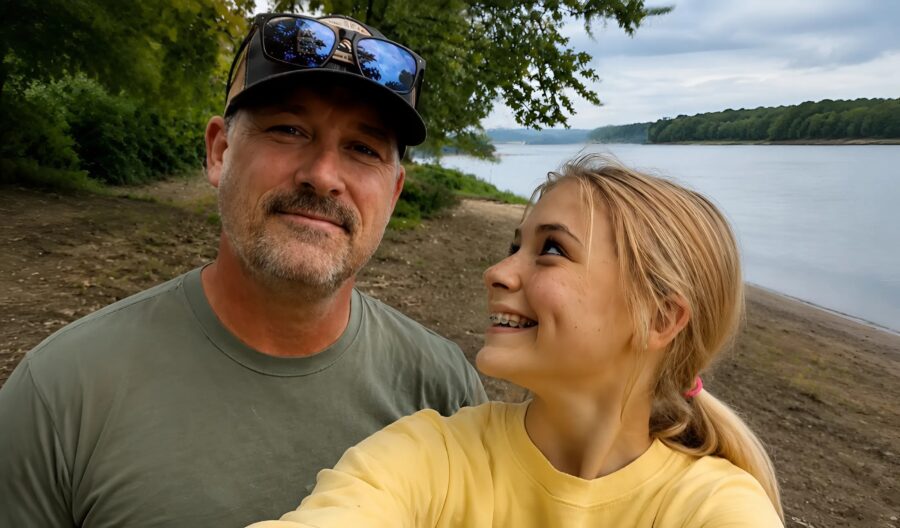 My daughter disappeared during a fishing trip with her father: a year later, while tidying the closet, my husband’s fishing box fell down and what I discovered inside immediately pushed me to call the police