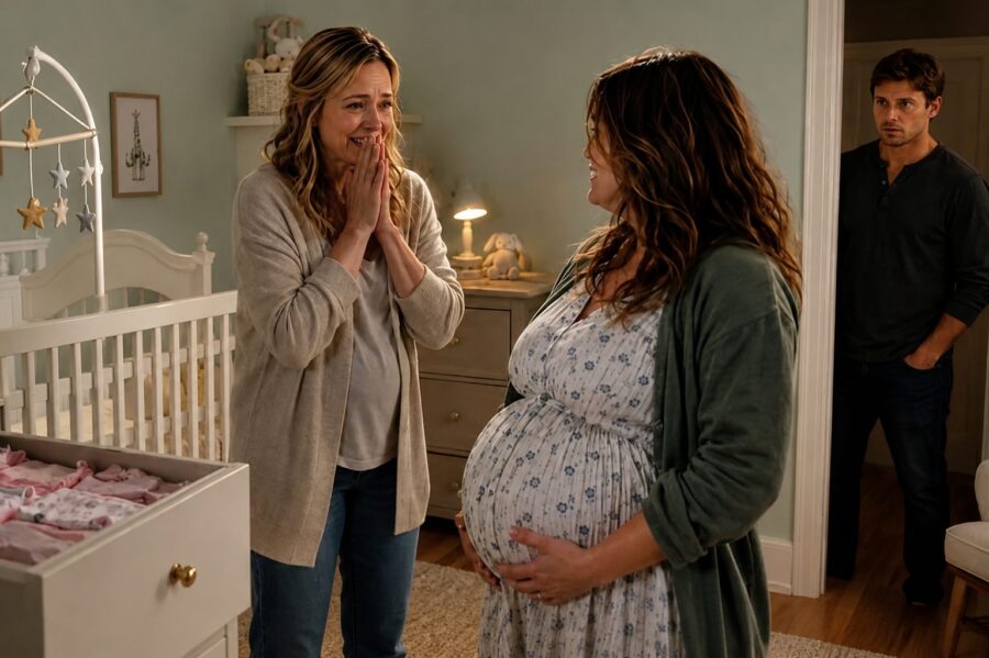 I decided to become a surrogate mother for my brother, but when he saw his newborn daughter, he whispered, “Look at her back…” What we discovered next left us speechless