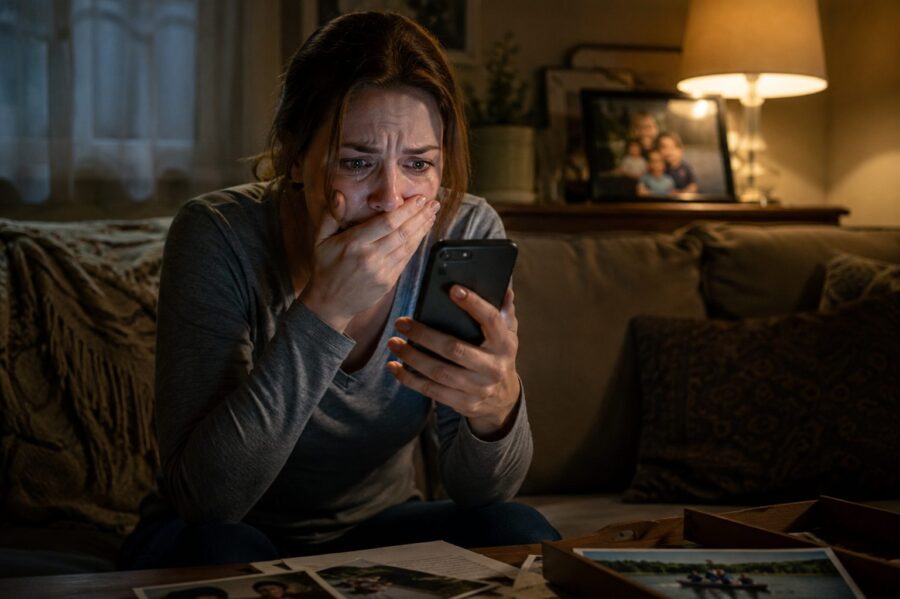 My husband went fishing with our three sons and they never came back: six years later, my daughter found his old phone, and what I discovered on it made me question everything I thought I knew about their disappearance