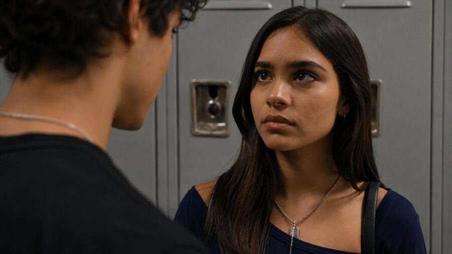 Lucas wanted to humiliate the new girl in front of the entire school, but what she did next left everyone speechless