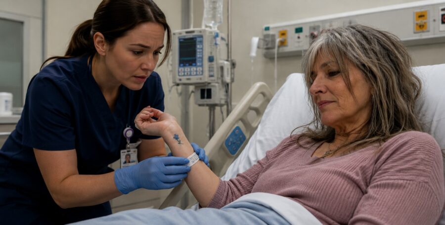 I thought my mother’s tattoo was a childhood keepsake, but the nurse called security when she saw it