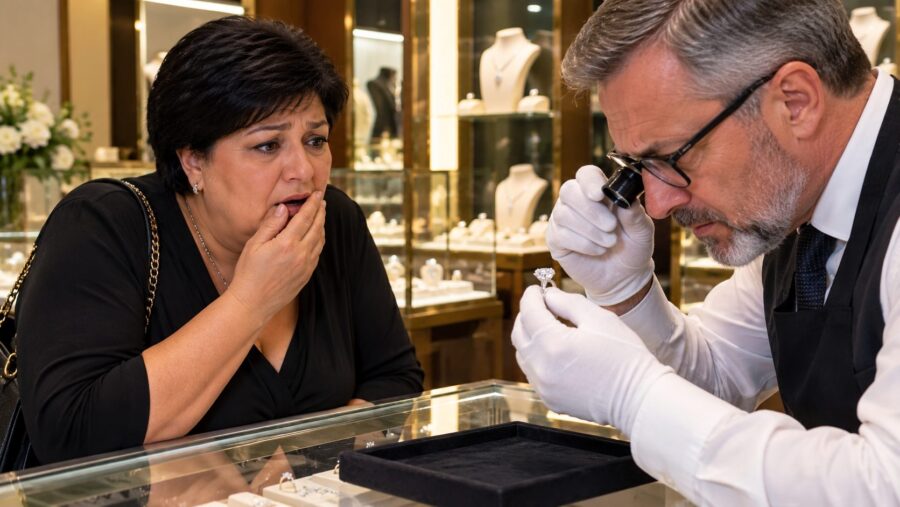 I met a man who gave me a diamond ring, but what I discovered about the ring was terrible