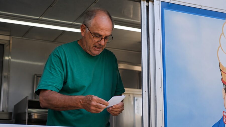 For a few days, my daughter came home with free ice cream… Then, one day, she gave me a note from the vendor